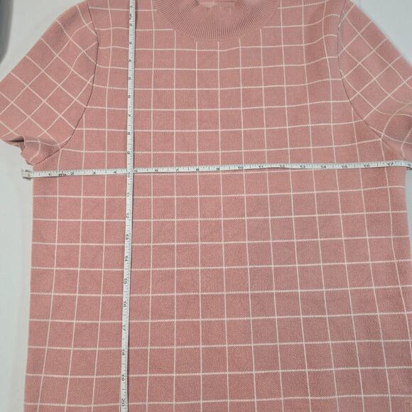 Maeve by Anthropologie Mock Neck Pink Sweater Top - Picture 4 of 10